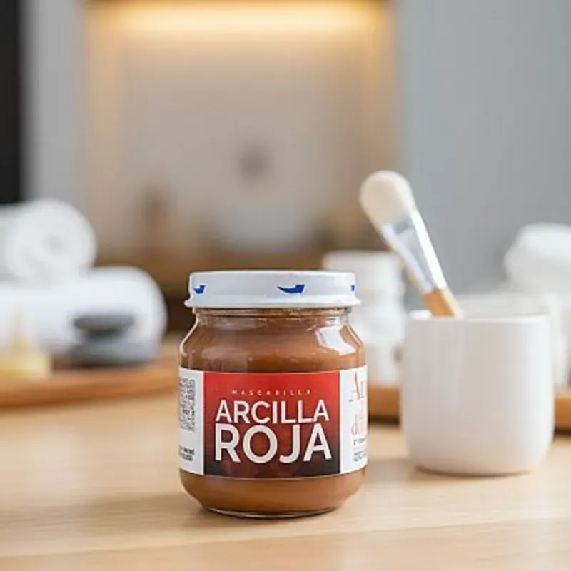 Mascarilla de arcilla roja