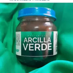 Mascarilla de arcilla verde