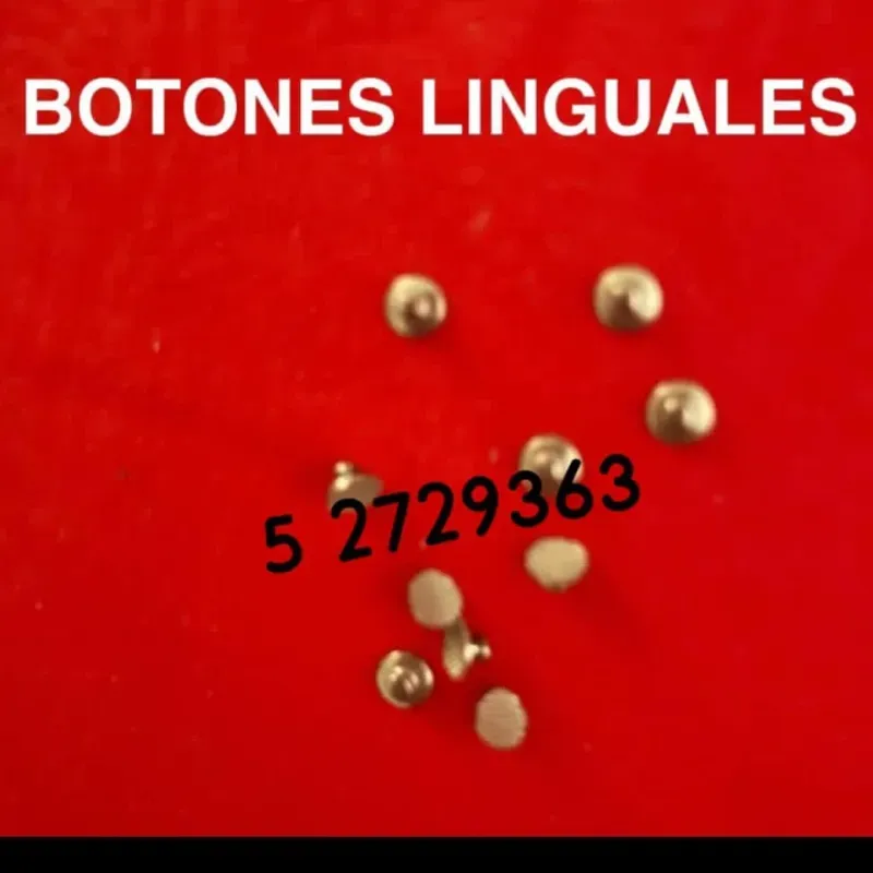 Botones linguales 