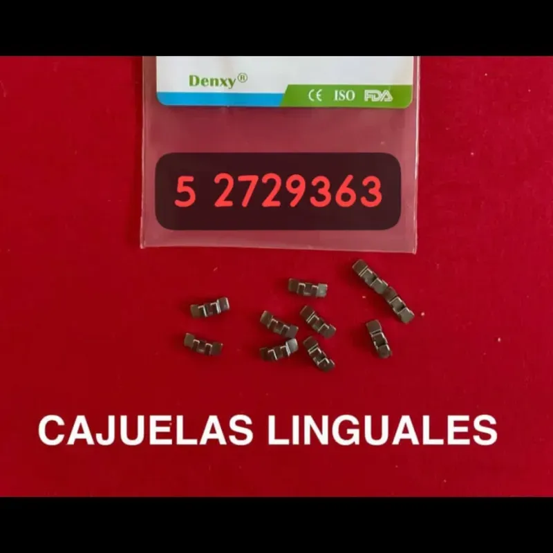 Cajuelas linguales