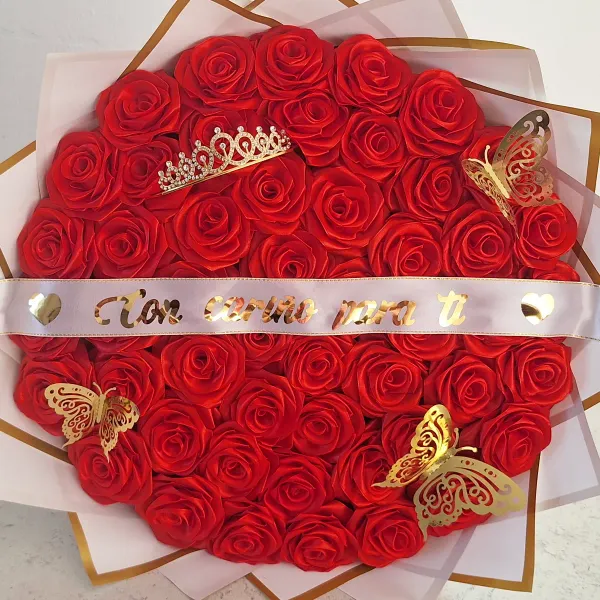 Somos una tienda online dedicada a confeccionar Ramos Eternos, ideales para sorprender a esa persona especial ✨️. 
No esperes más y encarga el tuyo con 𝐁𝐫𝐚𝐥𝐲𝐧.                                                                    📍Lawton, Diez de Octubre.                                 IG: @bralyncreaciones                               Facebook: 𝐁𝐫𝐚𝐥𝐲𝐧
WhatsApp: https://wa.me/qr/JGEEA5JEKMWCC1