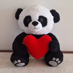 Panda con corazón