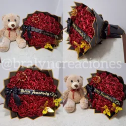 Ramo Buchón (40 Rosas Eternas)