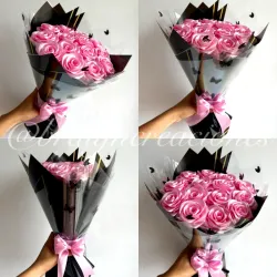 Ramo de 14 Rosas Eternas