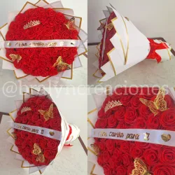 Ramo Grande (50 Rosas Eternas)