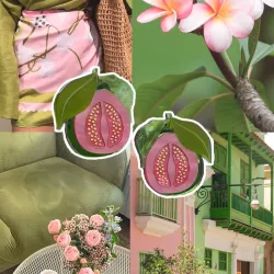 Aretes de GUAYABA