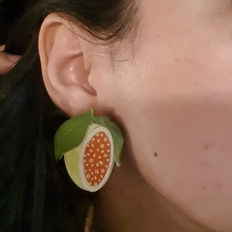 Aretes de MARACUYÁ 