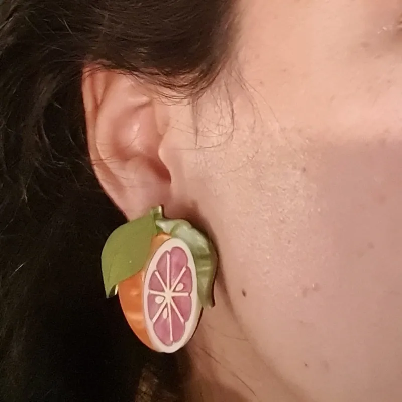 Aretes de TORONJA