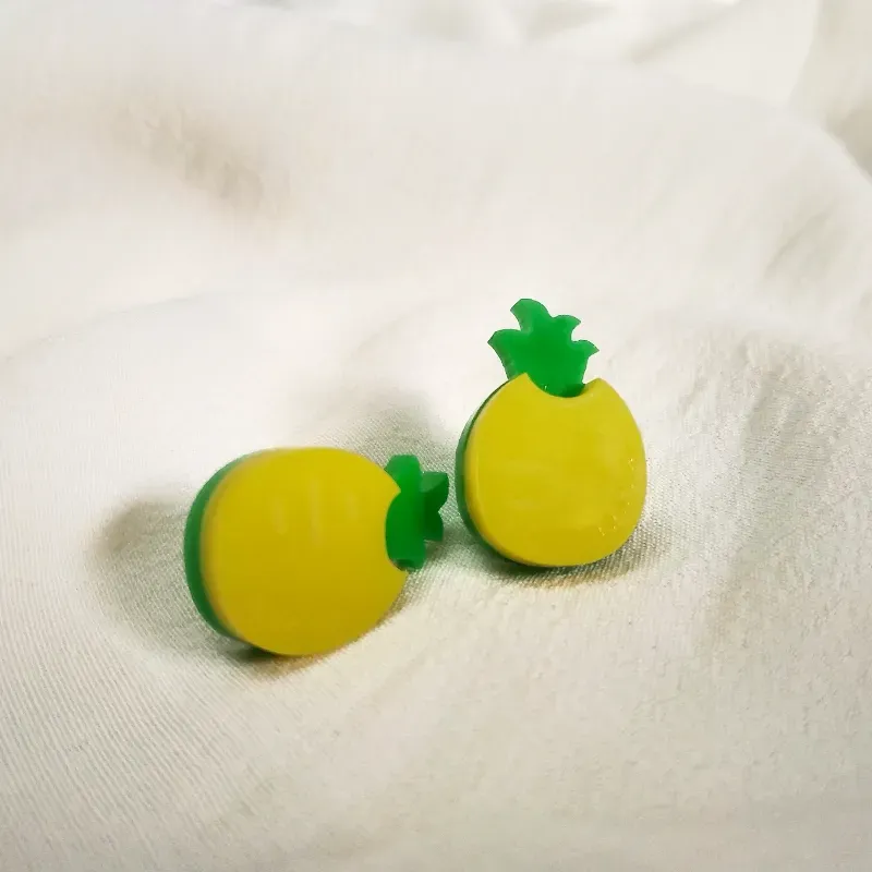 Pendientes piñas 🍍