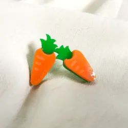 Pendientes zanahorias 🥕