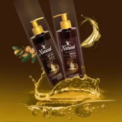 Juego de Champú y Mascarilla Oro líquido