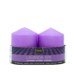 Pack de 2 velas aromáticas