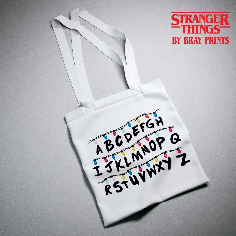 Bolsa de Abecedario Stranger Things