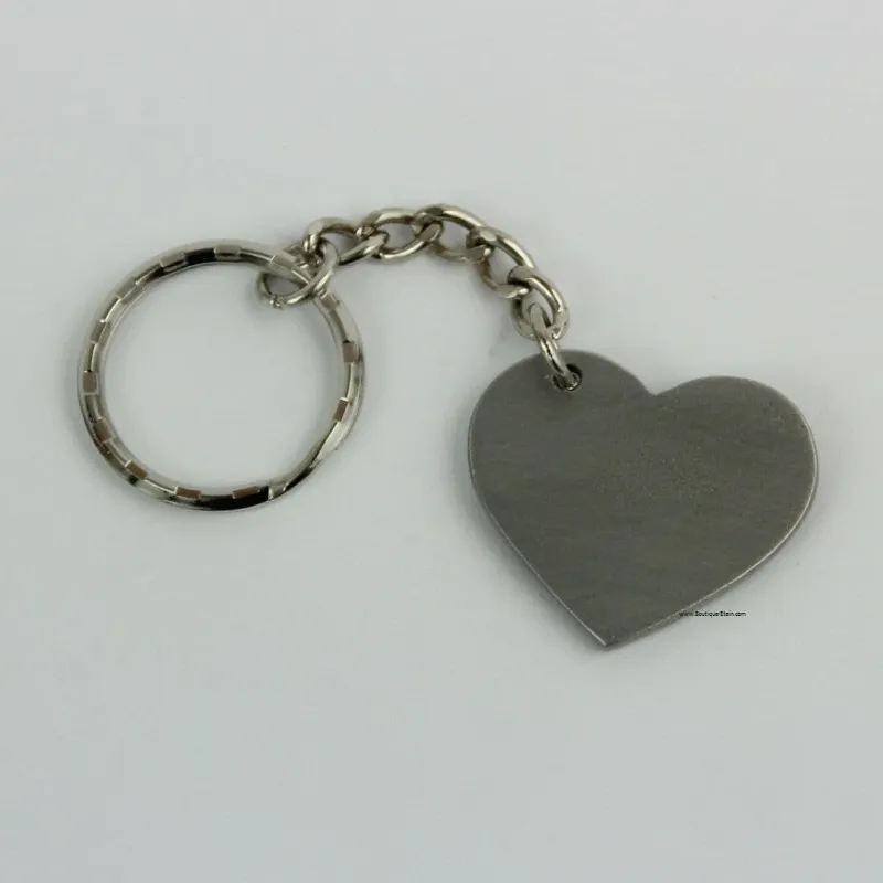 LLavero corazón metal