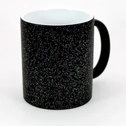 Taza mágica con brillo