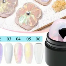 Gel sólido con aurora