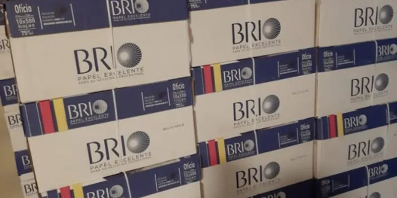 Caja Resma De Papel Bond Brio A4 De 75gr 