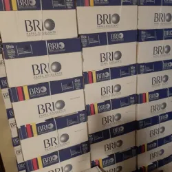 Caja Resma De Papel Bond Brio A4 De 75gr 
