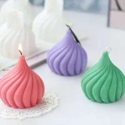 Vela en forma de espiral