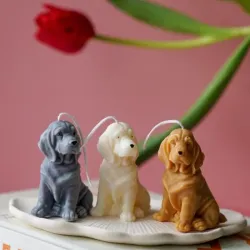 Vela en forma de perrito (3)