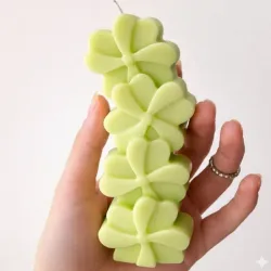 Vela en forma vertical