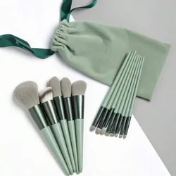 Juego de 13 brochas de maquillaje 💚