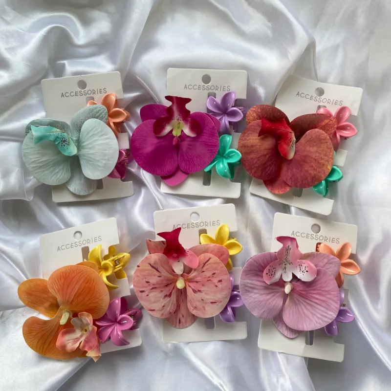 Kit de flor hawaiana y pellizcos 🌺