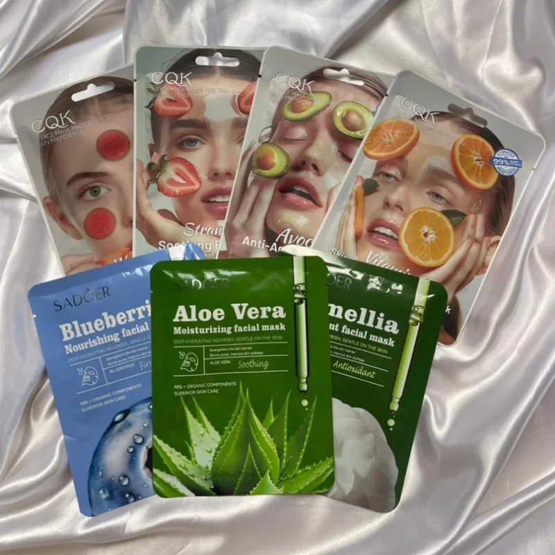 Mascarillas faciales velo🤍