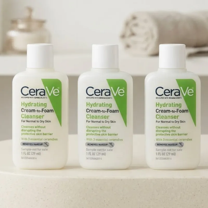 ✨HYDRATING CREAM-TO-FOAM CLEANSER..✨