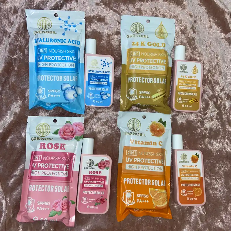 ✨Protector solar con base✨