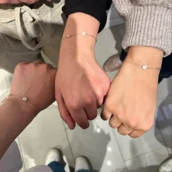 Juego de 3 manillas de acero inoxidable