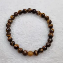 Pulsera de Ojo de Tigre de 6mm