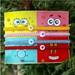 Pulseras de Bob Esponja y Amigos
