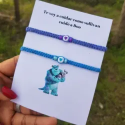 Pulseras de Boo y Gatito