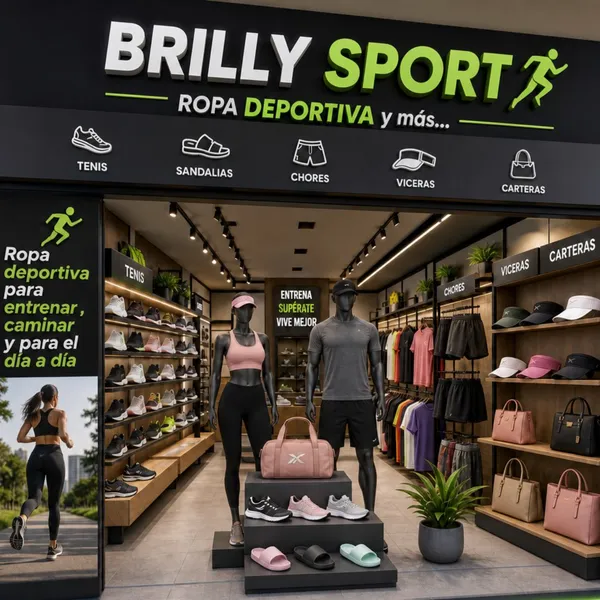 Brilly Sport
Ropa deportiva y más (cómoda y accesible para entrenar, caminar o usar en el día a día )