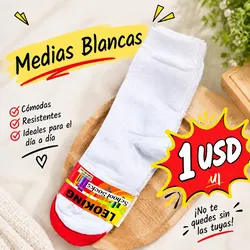 Medias blancas  700 cup 