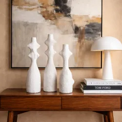 Juego de Búcaros Estilo Minimalista 