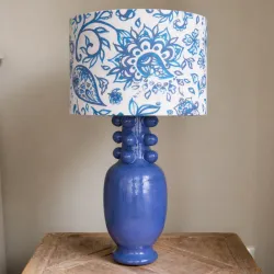 Lámpara Azul Cobalto