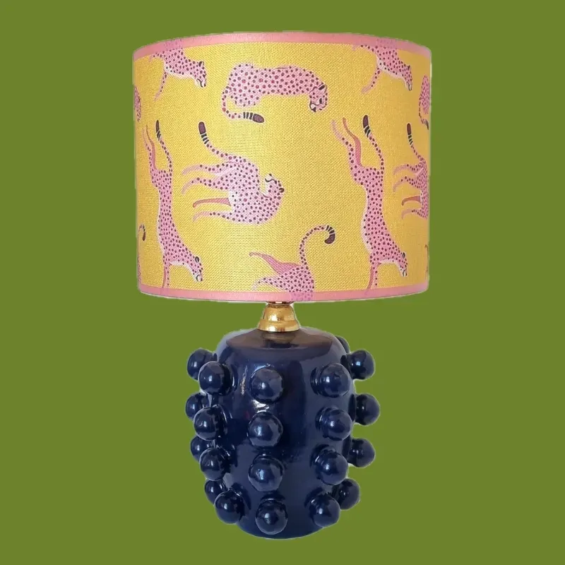 Lámpara Guepardos rosados 