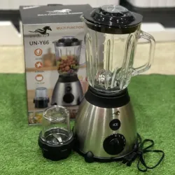 Batidora con vaso de cristal