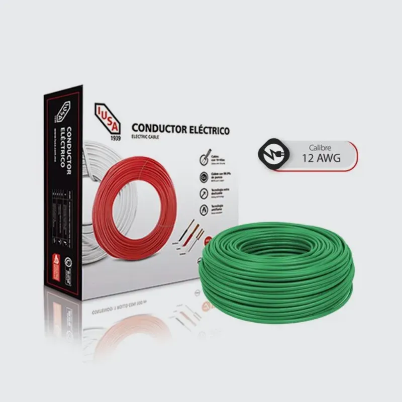 Cable 12 de cobre 1 M