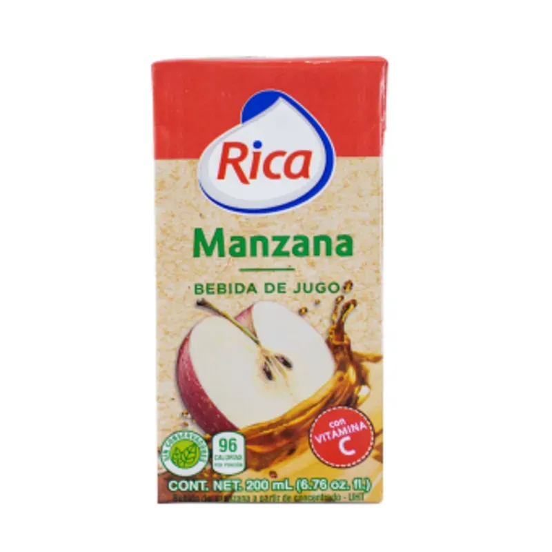 Caja jugo MANZANA (cajita)