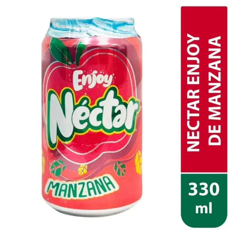 Caja JUGO MANZANA (latas)