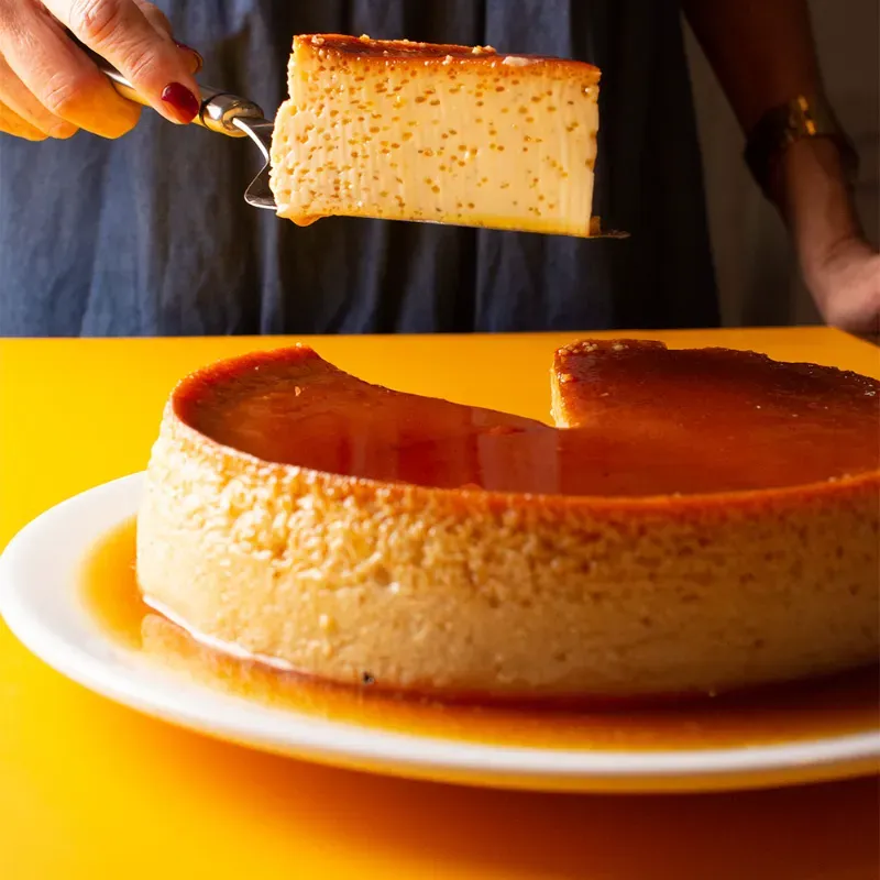 Flan de leche