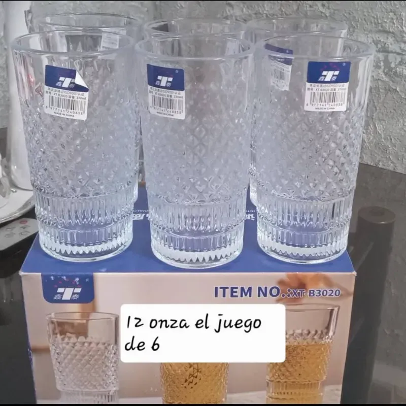 Juego vasos 