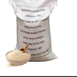 Sacos de arroz importado