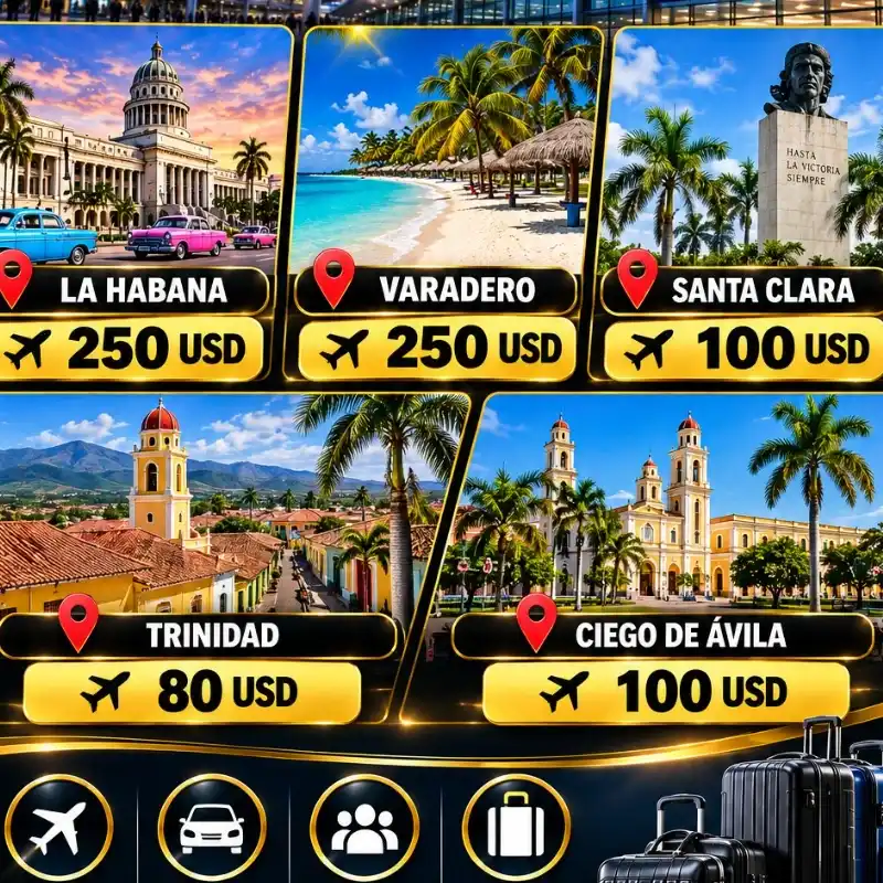 Taxi a TODA CUBA