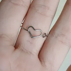 Anillo de corazón