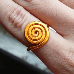 Anillo de espiral cerrada (2mm)
