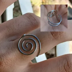 Anillo de espiral (grande)